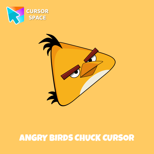 Angry Birds Chuck cursor arrow cursor